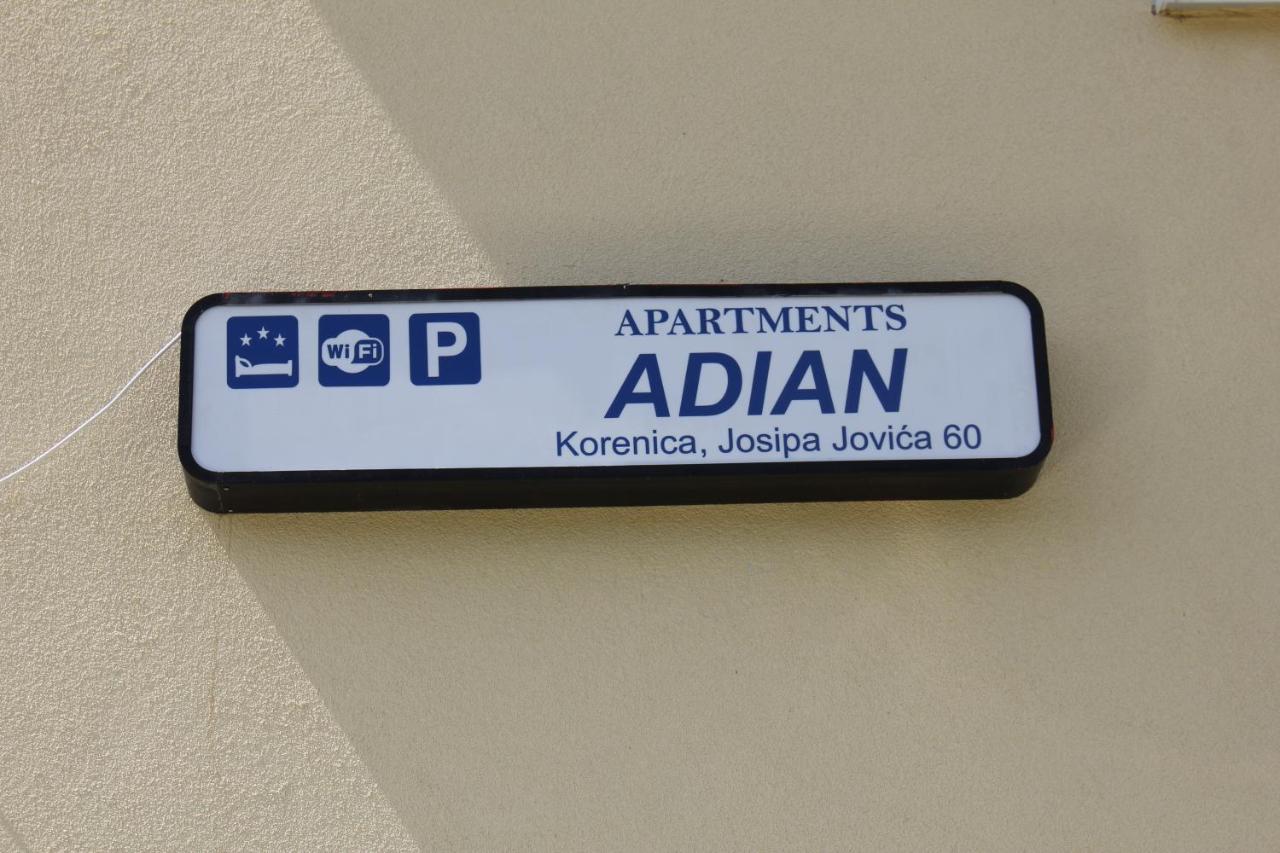 Studio Apartments Adian 科雷尼察 外观 照片